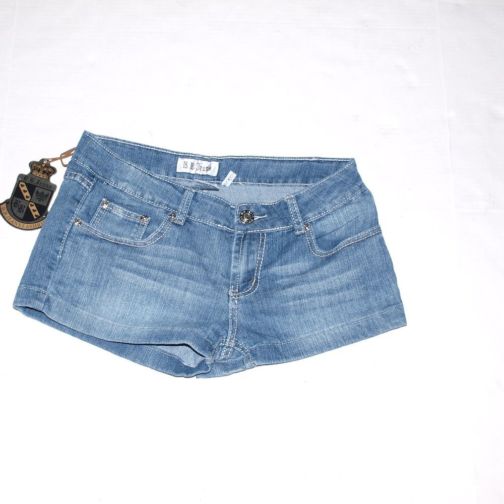 B.B Jeans Blue Denim Shorts Women Size 9